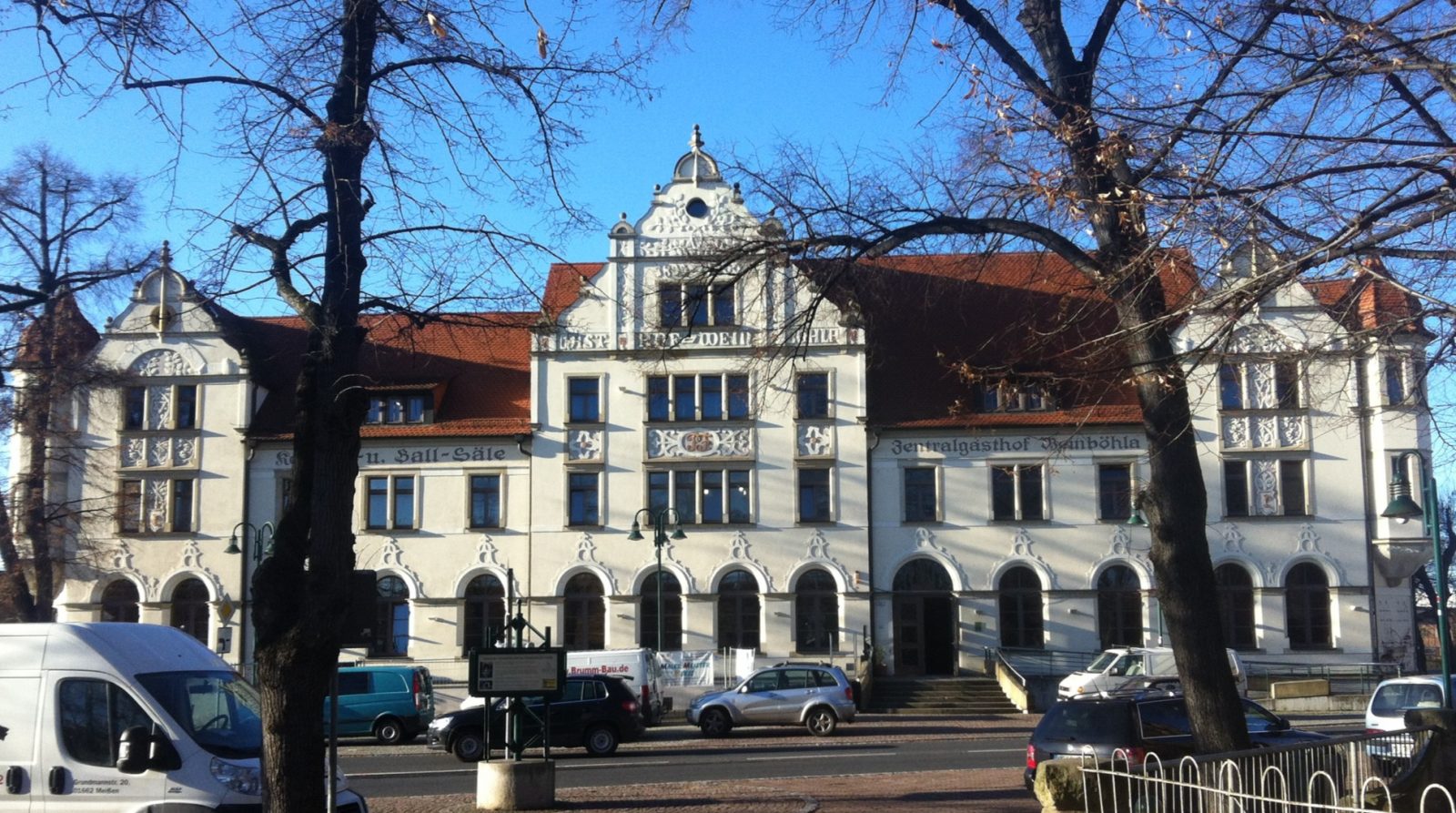 Silvester-Böller in Weinböhla
