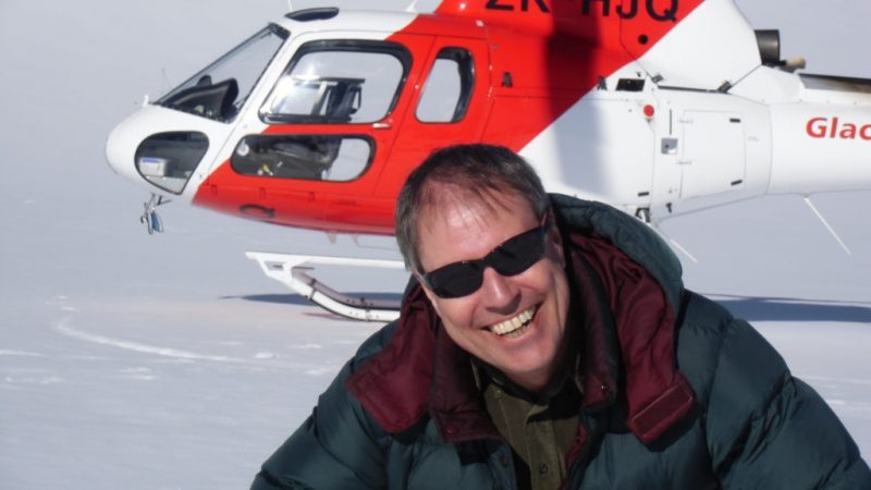 Mit dem Heli zu Franz-Josef