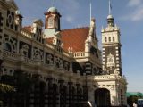 Dunedin: Bahnhof (fast) ohne Bahn